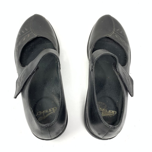 Dansko Black Mary Jane Flats - Picture 4 of 7